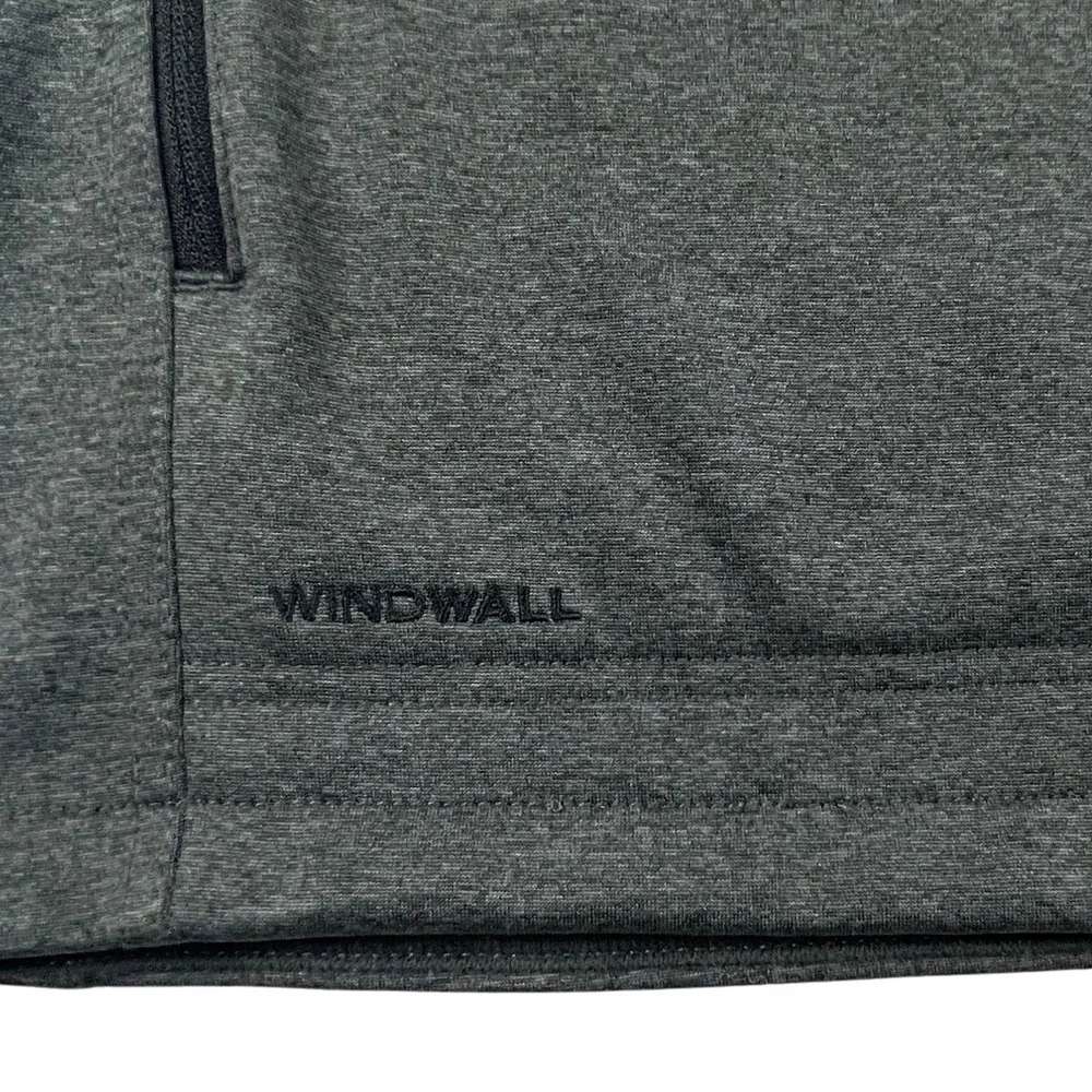 The North Face Apex Canyonwall Vest Mens XL Gray WindWall Softshell Fleece Lined